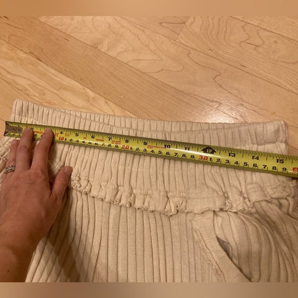 Free People Serena Ribbed Raw Edge Pants - Picture 8 of 9